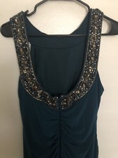 XL / 14 ~ Green Prom Gown Wedding Formal Party Dress Occasion Evening Christmas