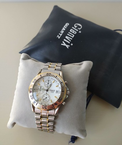 Cronografo vintage da uomo acciaio oro Gianvix | eBay