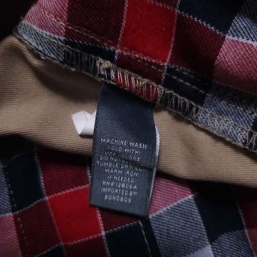 Chino/pantalones informales de pierna recta ajustados de algodón lavado caqui verdadero Bonobos para hombre 38x32 - Imagen 10 de 14