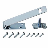 Gatehouse Zinc Plated Standard Quality Heavy Duty Exclusive 6-in Steel Hasp Gatehouse Zinc Plated Standard Quality Heavy Duty Exclusive 6-in Steel Hasp