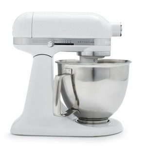 KitchenAid KSM3316XWH Artisan Mini Stand Mixers, 3.5 quart ...