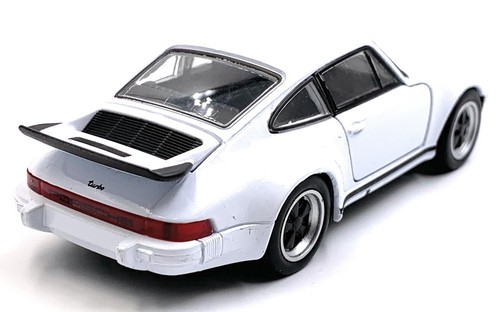 Model Car Porsche 911 930 Turbo White Scale 1:34-39 Vintage Car - Picture 3 of 3