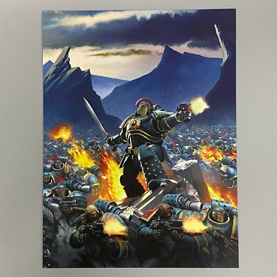 SONS OF HORUS FALSCHE GÖTTER HORUS KETZEREI KUNST BILD POSTER WARHAMMER 40.000