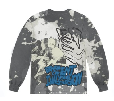 Travis Scott Cactus Jack + Kaws For Fragment Tie Dye T-Shirt | eBay