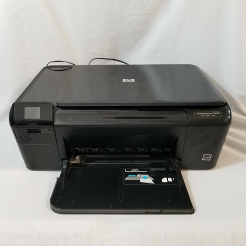 HP Photosmart C4680 AllInOne Inkjet Printer NOT WORKING FOR PARTS ONLY... 890552650309 eBay
