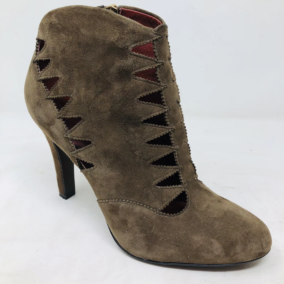Женские замшевые ботильоны Aerin с лазерной резкой размер 7,5 $398 - Изображение 2 из 4