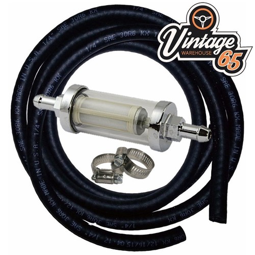AIPERQ 2 Set Guarnizione Filtro Carburante Universale Tubo Passante Tosaerba Tubi Carburante Serbatoio Filtro Carburante Tubo Carburante Decespugliatore 86443581