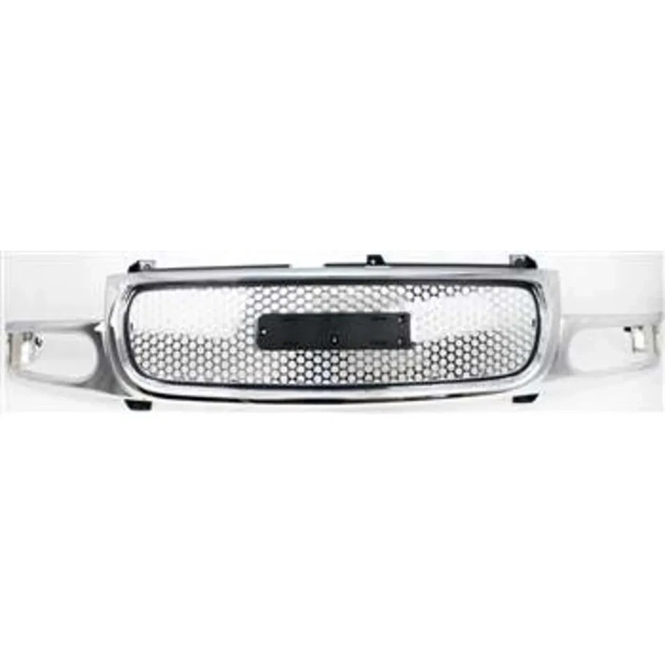 New Front Grille Assembly Chrome Fits 2001-06 GMC Yukon Yukon XL 1500 GM1200510 - Изображение 2 из 4