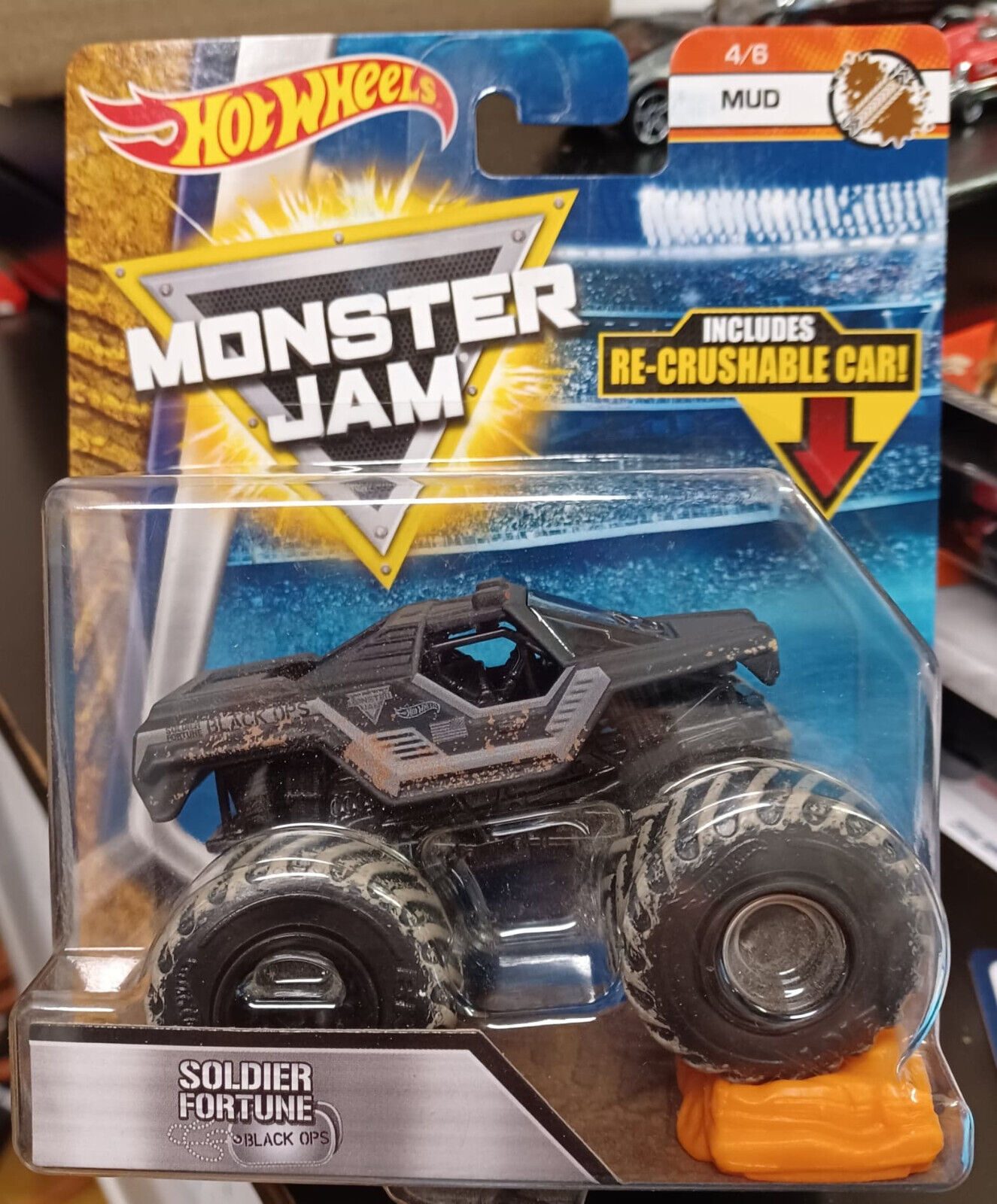 Monster Jam, Official Soldier Fortune Monster Truck, Die-Cast Vehicle