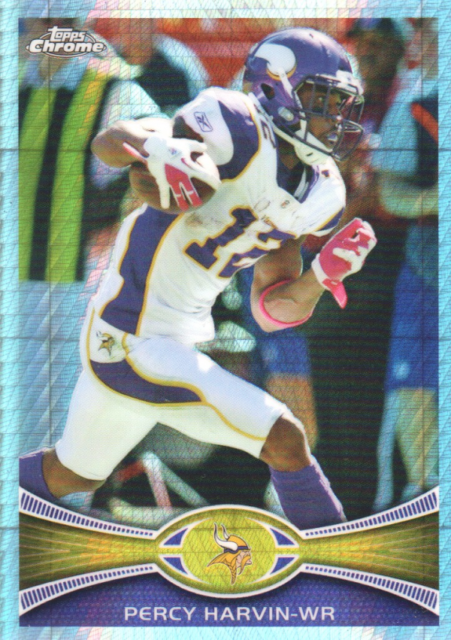 2012 Topps Chrome Prism Refractors Football Card Pick