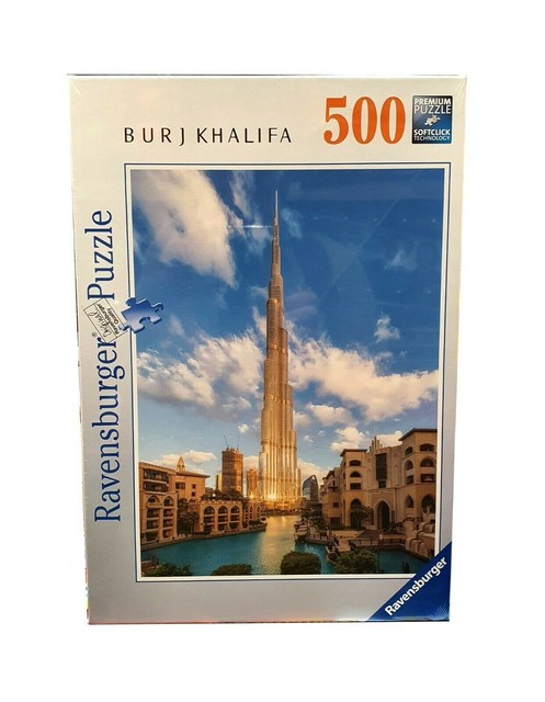 Ravensburger 500 Piece Jigsaw Puzzle - Burj Khalifa Dubai Ravensburger 500 Piece Jigsaw Puzzle - Burj Khalifa Dubai