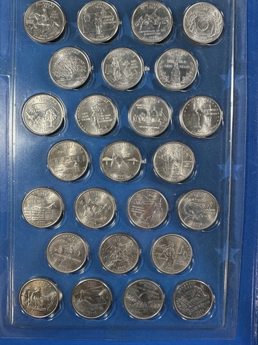All 50 U.S. State Quarters in Holder #403 - Picture 2 of 5