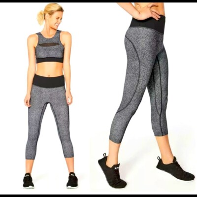 Lululemon Run The Day unique Fractal Dark Starlight Black