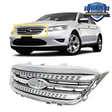 For Ford Taurus Limited Se Sel 2010-2012 Front Upper Grill Grille Chromesilver