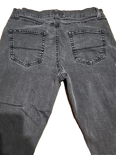American Rag CIE Herren Mid Rise Straight Anthrazit Ziel Jeans Größe 32X32 - Bild 2 von 9