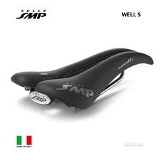 NEW 2025 Selle SMP WELL S Saddle : BLACK - MADE IN iTALY!