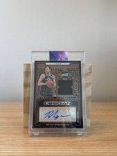 2021-22 Panini Obsidian - Matrix Material Auto Bojan Bogdanovic 03/35 Game Worn