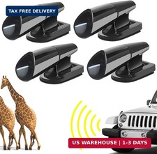 4pcs Deer Warning Whistles Device for Cars, Anti-Deer-Ultrasonic-Whistles for Ve