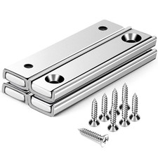Super Strong Neodymium Bar Magnets, 70lbs Heavy Duty Rectangular Pot Magnets ...