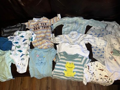 baby clothes  pajamas bundle 0-3m