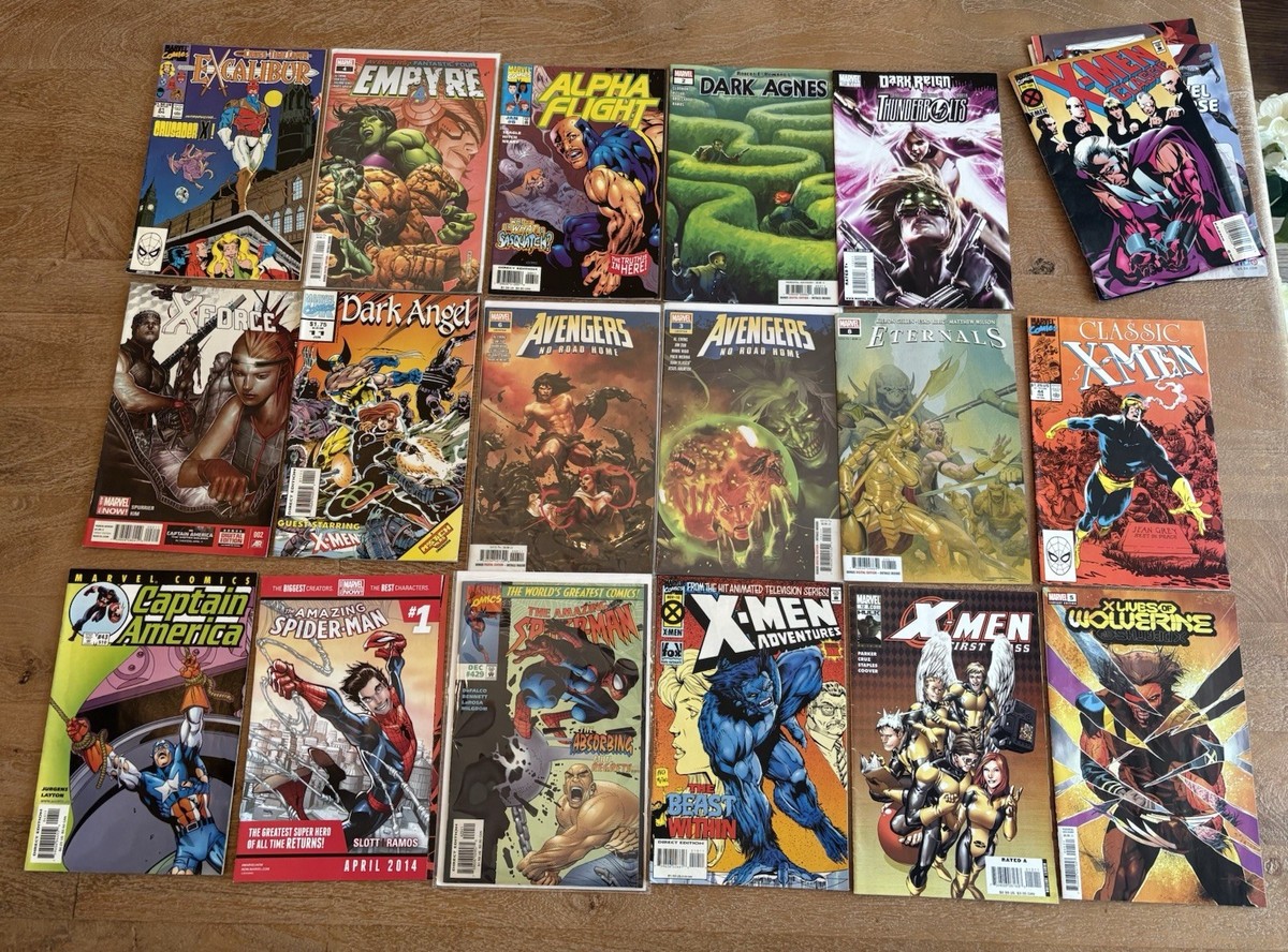 Assorted Marvel Comic Books - 18 Total - Spider-man, X-men