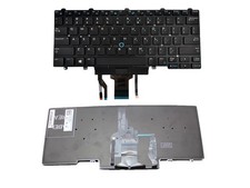 New D19TR Dell Latitude E7450 5450 5470 7470 US Backlit Keyboard NSK-LK0BC