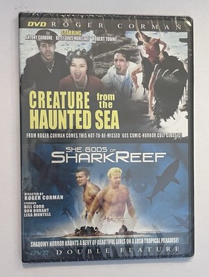 Sealed Roger Corman Double Feature DVD - Haunted Sea & Shark Reef