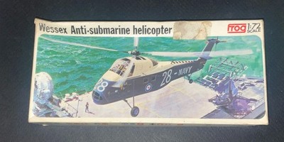 Frog WESSEX ANTI-SUBMARINE HELICOPTER 1/72 Scale Model Kit HH 56