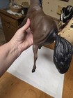 Vintage Ertl Collectible Large Brown Horse. 17"  Long. RARE — photo 3