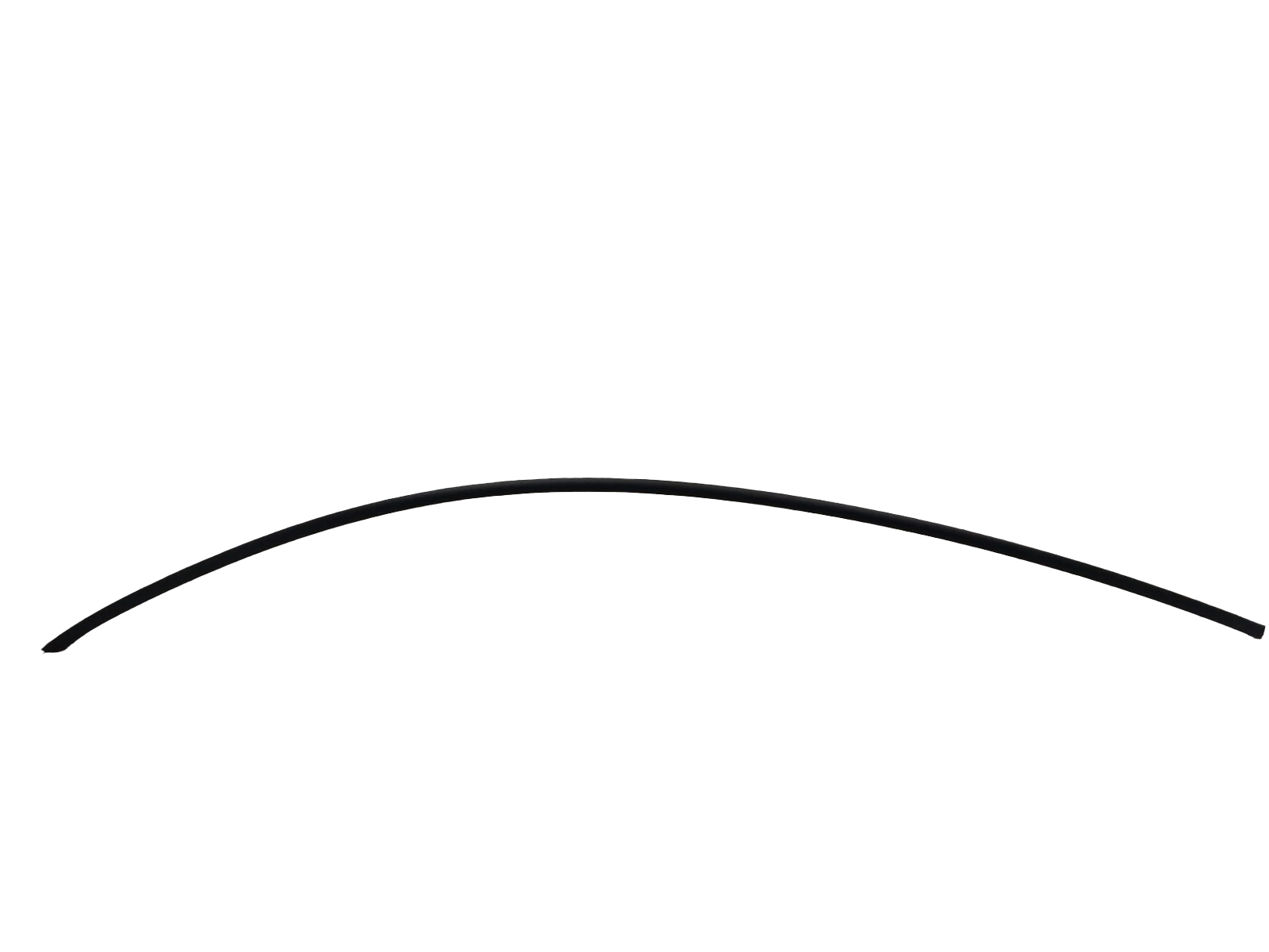 ⭕ 2020-2024 Tesla Model Y Upper Bright Trim Mold Roof Molding Left 1495730-00-A