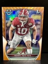 2022 Bowman U Chrome Prospect Orange Refractor /25 Henry To'o To'o #88 RC SP