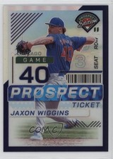 2024 Panini Prospect Edition Purple Prizm /99 Jaxon Wiggins #17 10k8