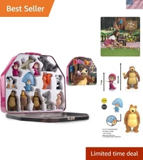 Magical Masha and The Bear 13-Piece Toy Set – Perfect Gift for Young Adventurers