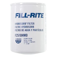 Fill-Rite F2510hm0 Micron Water Deflecting Filter, 25 Gpm