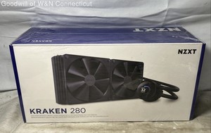 NZXT Kraken 280 Liquid Cooler 280mm AIO with 1.54" LCD Display Factory Sealed