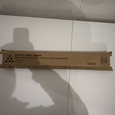 Genuine OEM Ricoh Savin Lanier MP C5000 Black Toner 841284 MP C5050 LD550C