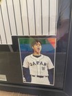 SHOHEI OHTANI SAMURAI JAPAN FRAMED JERSEY W AUTO REPRINT CARD DODGERS LQQK — photo 5