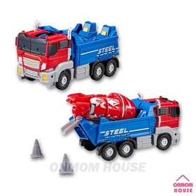 Tobot Heavy Metal 3-in-1 Combine Robot Heavy Equipment Korean Toy