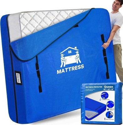 Queen Mattress Storage & Moving Bag Water Resistant Reusable BETU