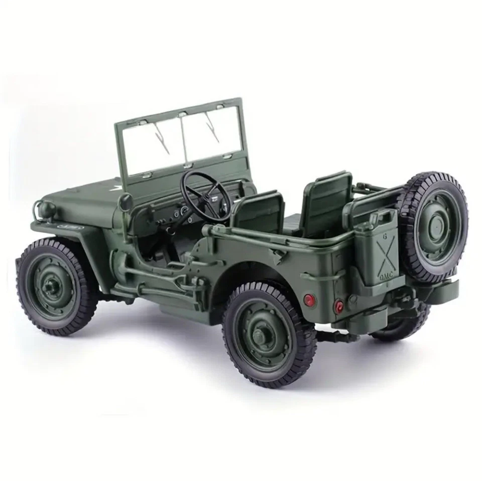 WWII VINTAGE WILLYS JEEP COLLECTORS EDITION 1/18 Scale Die-Cast - Image 2 of 4