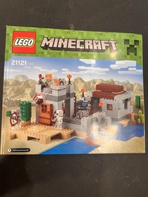 Lego Minecraft Lot of Instruction Manuals Books No Bricks 21121 21135 21123