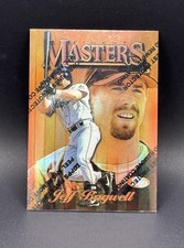Jeff Bagwell 1997 Topps Finest Masters refractor w/ coating Houston Astros HOF