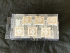 NIB Creative Bath 12 Decorative Shower Curtain Hooks Free Shipping