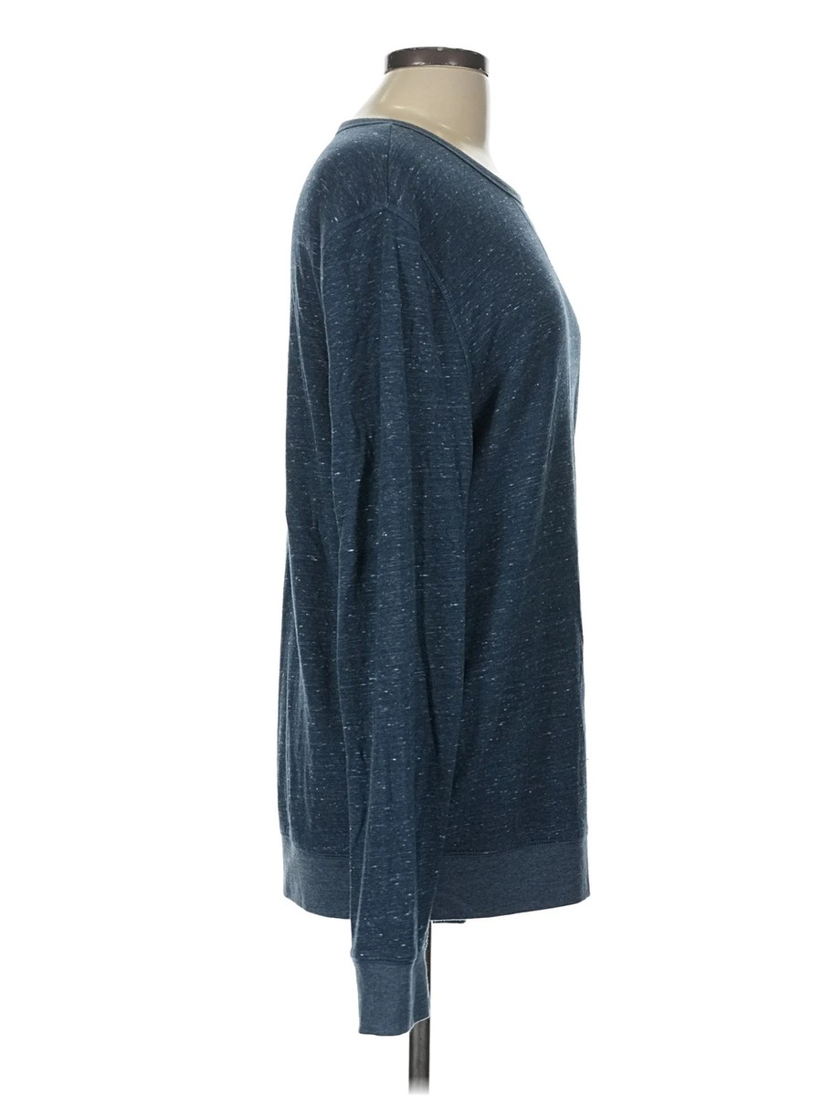 Sonoma Goods for Life Women Blue Pullover Sweater L View 3
