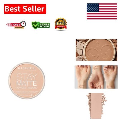 London Stay Matte 003 Natural, Sweat-Proof High Coverage Pressed Powder - 0.49oz