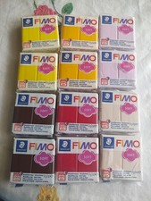 12 New 2 Oz Bars Of Fimo Oven Baked Clay