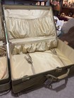 Vintage Hartmann Luggage Set Of 2  Belting Leather Suitcases NO Key — photo 8