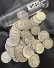 One Roll of 50 Silver Roosevelt Dimes. $5 Face Value.