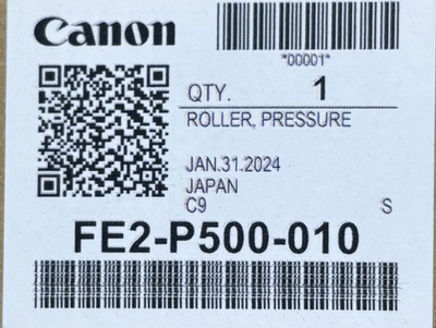 #ad CANON Roller Pressure Printing Item FE2 P500 010 PURPLE 4725 PART $299.99