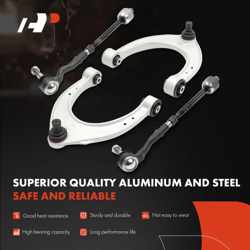 A-Premium 10pcs Control Arm Tie Rod End Sway Bar Link Front for BMW 528i xDrive - Image 4 of 4